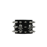 skull spike bracelet