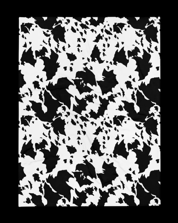 bat cow blanket