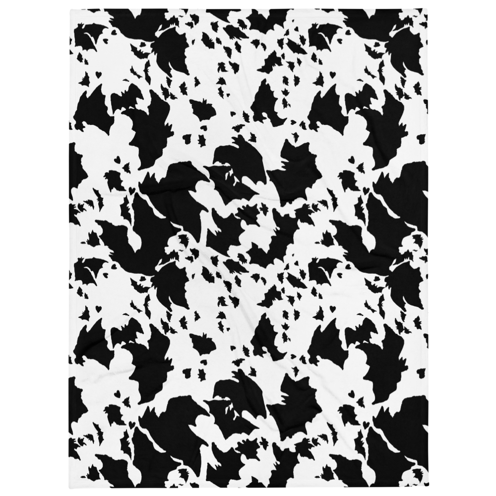 bat cow blanket